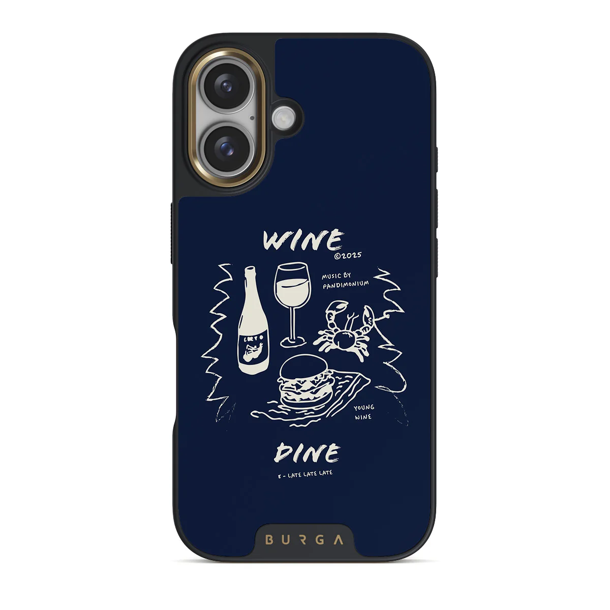 Wine & Dine - iPhone 16 Plus Etui - Image 6