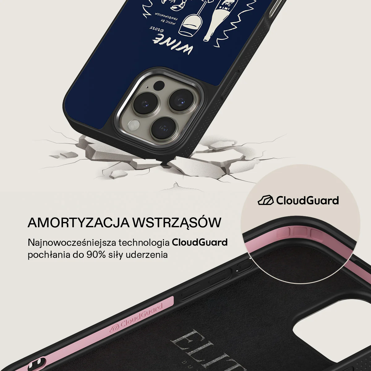 Wine & Dine - iPhone 16 Pro Etui - Image 15