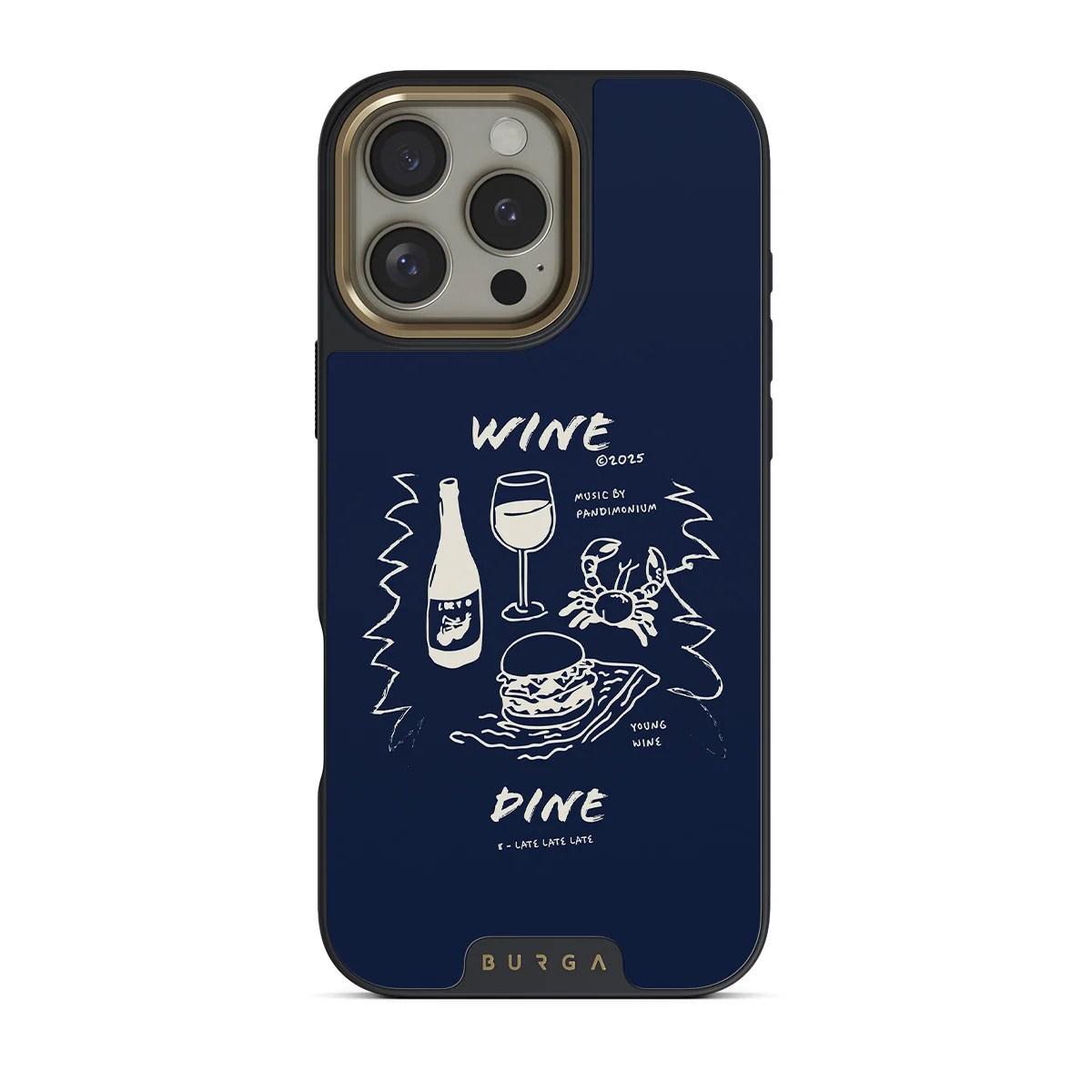 Wine & Dine - iPhone 16 Pro Etui - Image 6