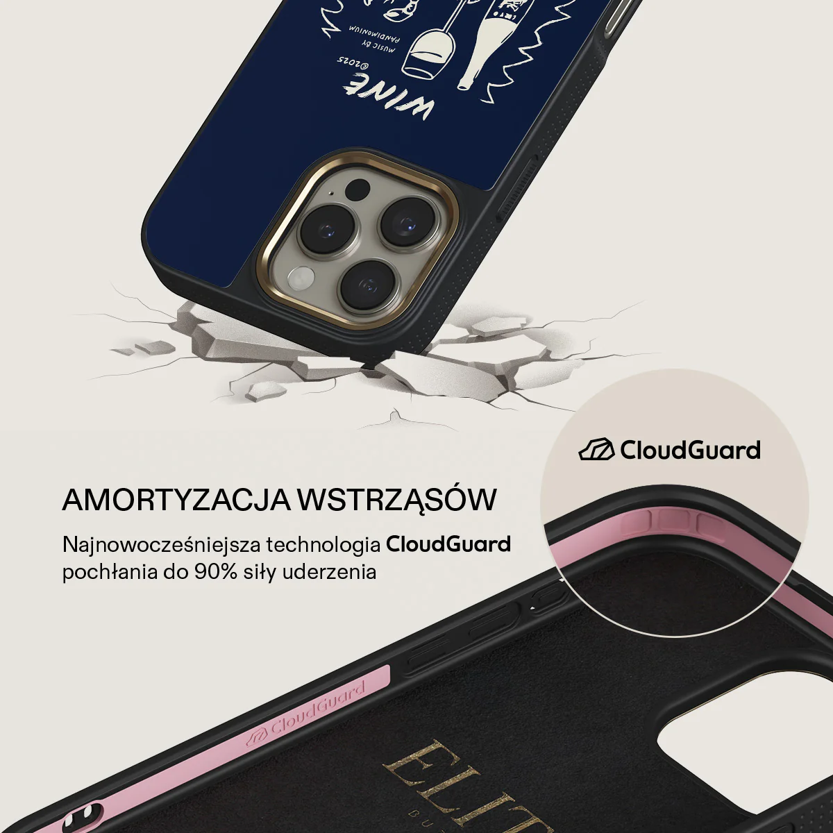 Wine & Dine - iPhone 16 Pro Etui - Image 8