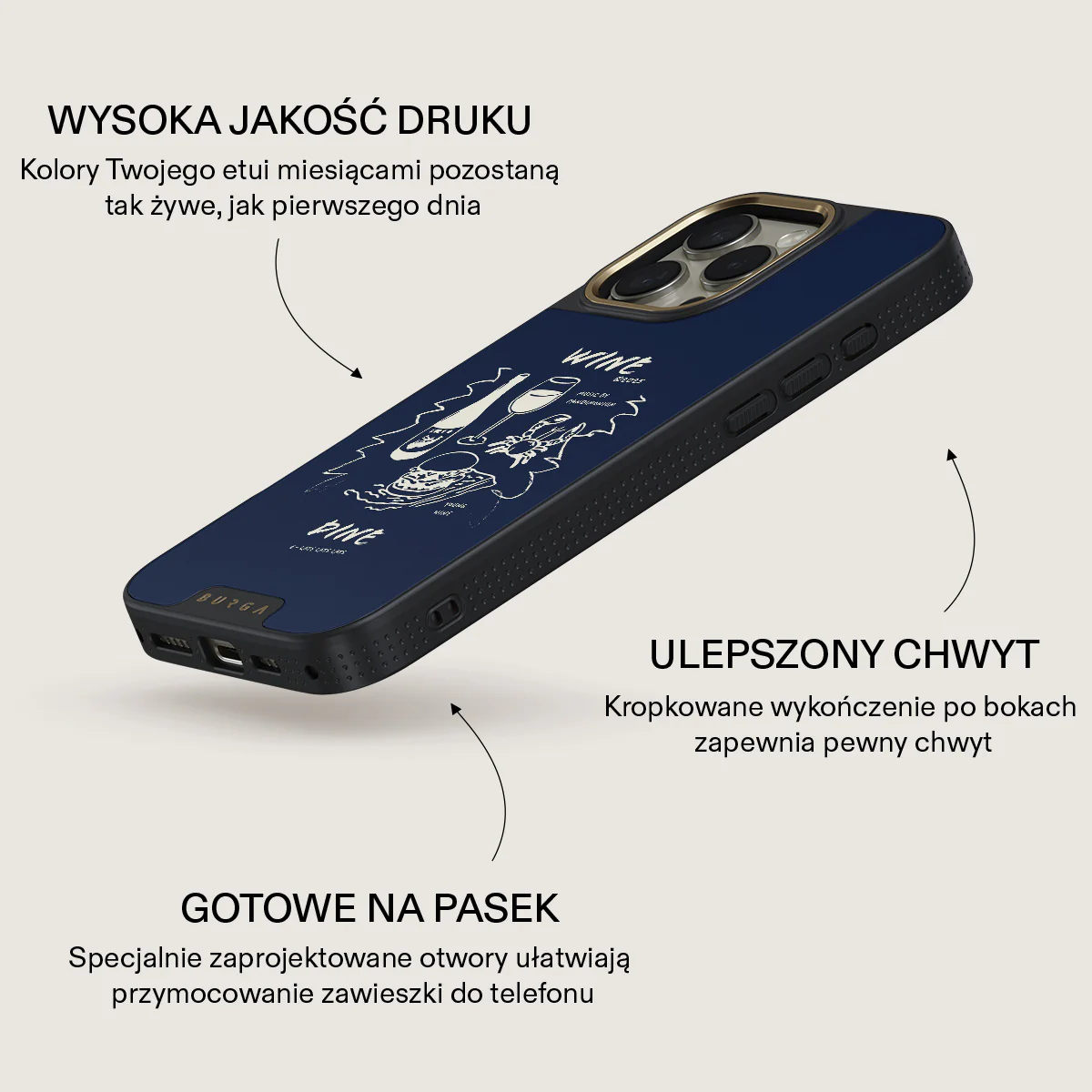 Wine & Dine - iPhone 16 Pro Max Etui - Image 10