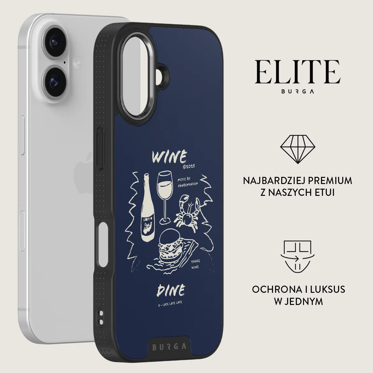 Wine & Dine - iPhone 17 Etui - Image 13