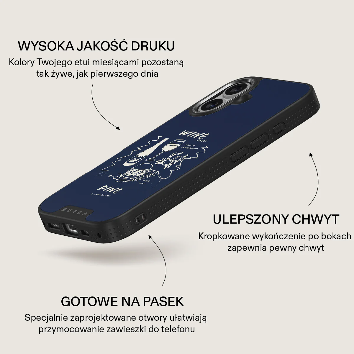 Wine & Dine - iPhone 17 Etui - Image 16