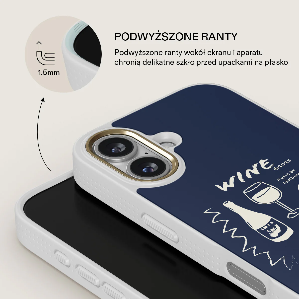 Wine & Dine - iPhone 17 Etui - Image 22