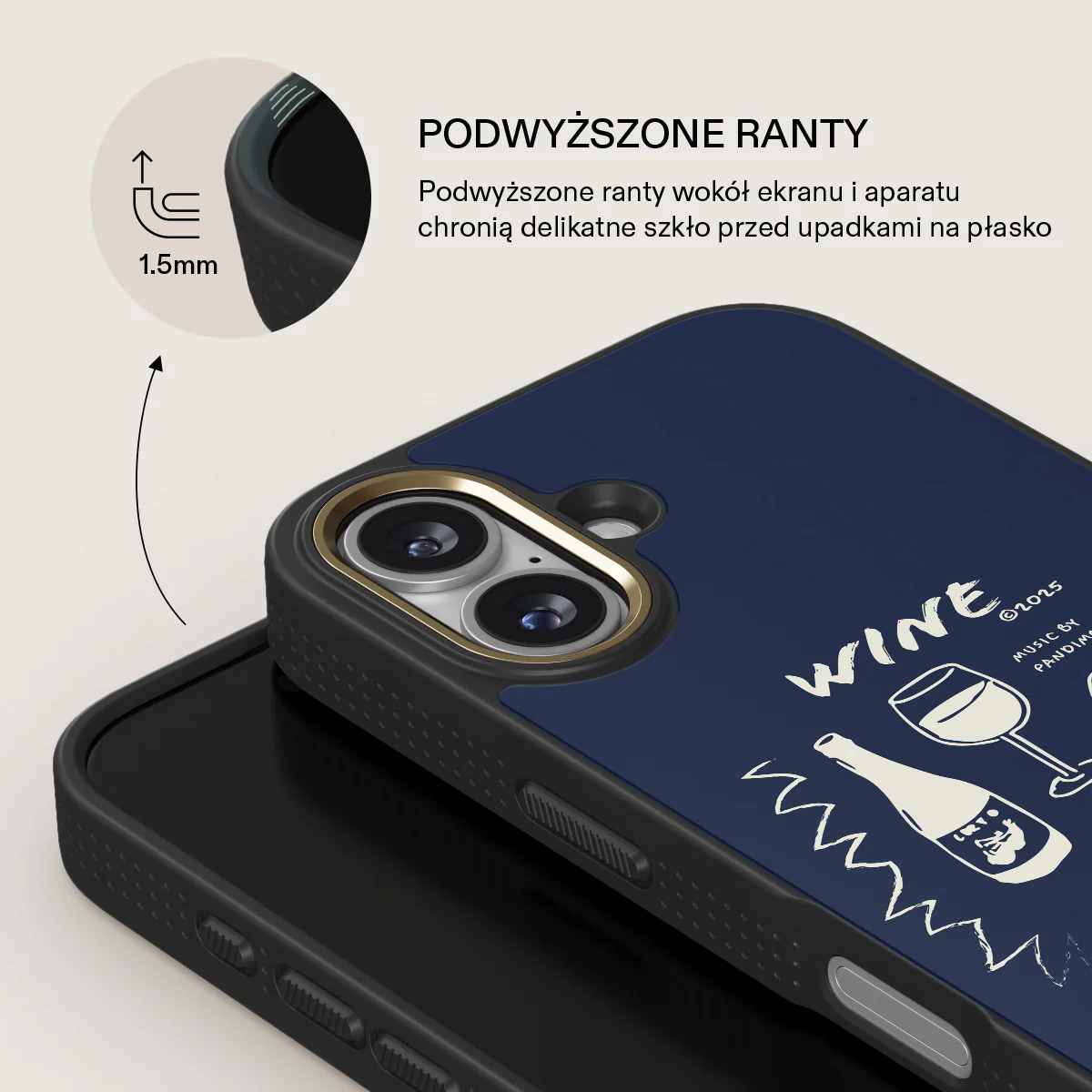 Wine & Dine - iPhone 17 Etui - Image 8