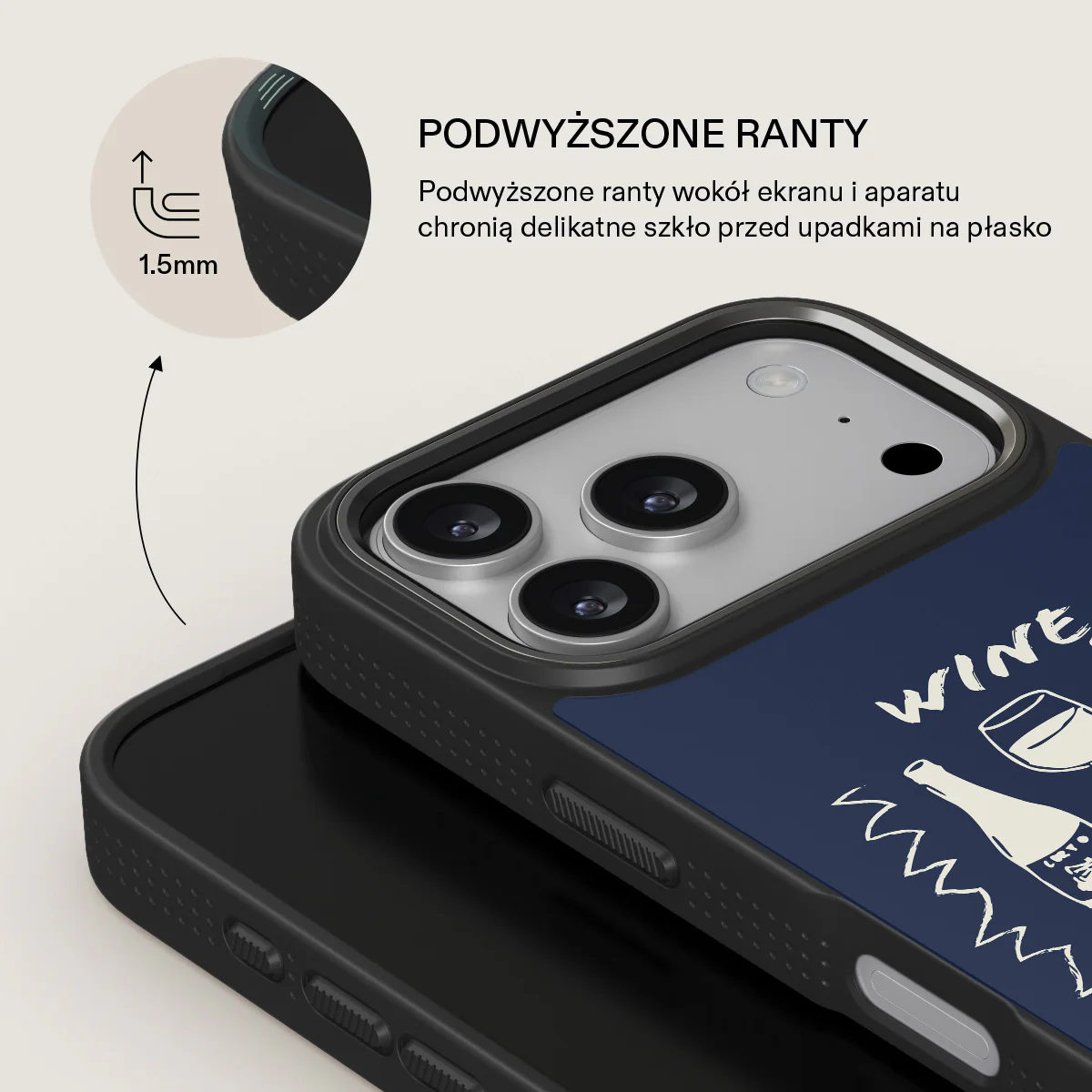 Wine & Dine - iPhone 17 Pro Etui - Image 15