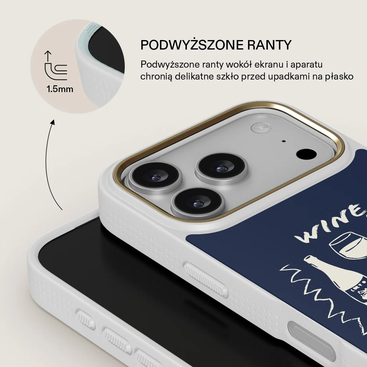 Wine & Dine - iPhone 17 Pro Etui - Image 22