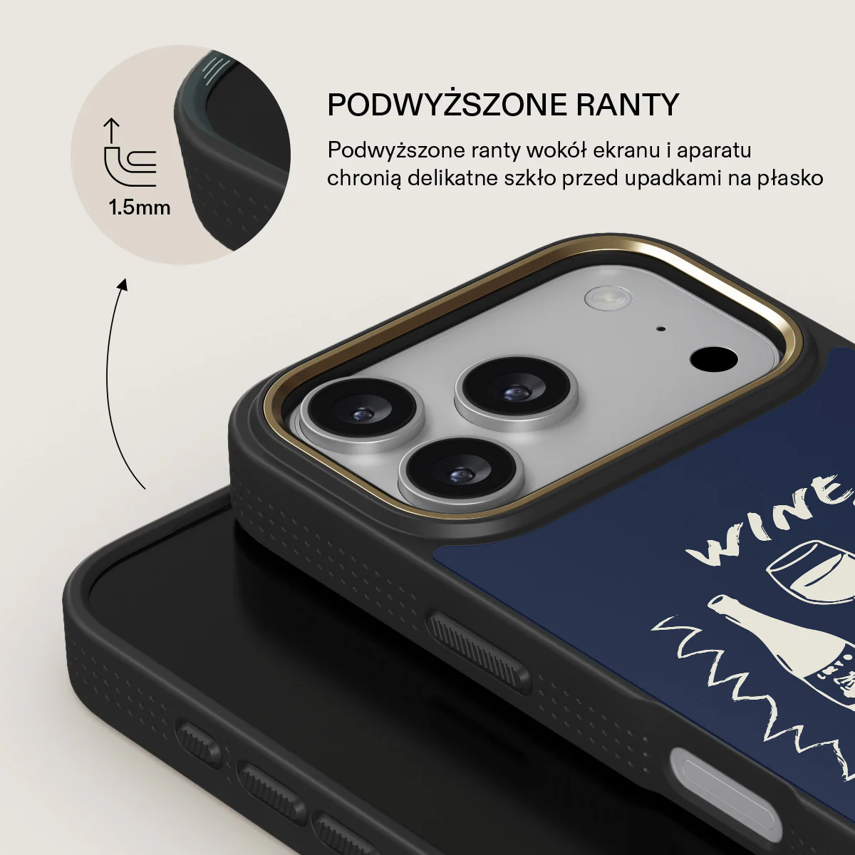 Wine & Dine - iPhone 17 Pro Etui - Image 8
