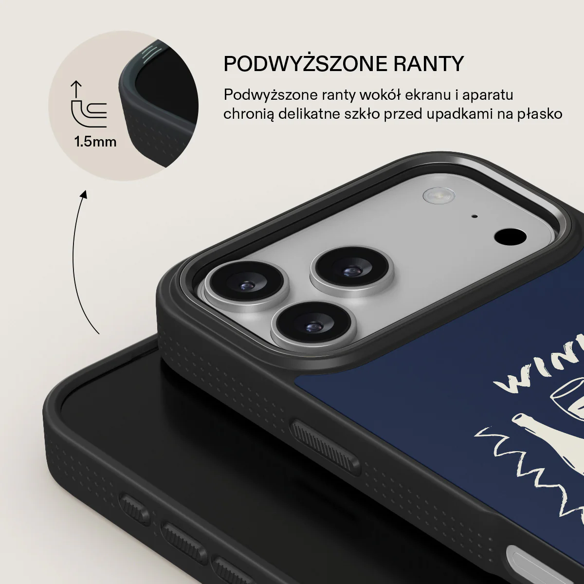 Wine & Dine - iPhone 17 Pro Max Etui - Image 15