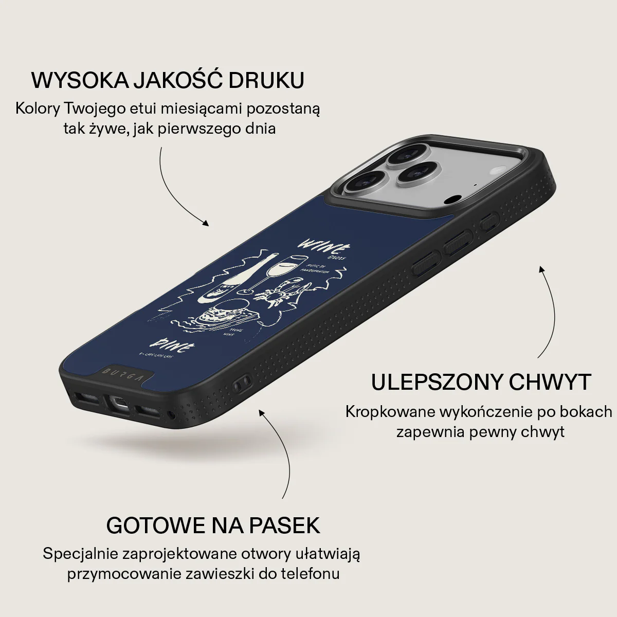 Wine & Dine - iPhone 17 Pro Max Etui - Image 16