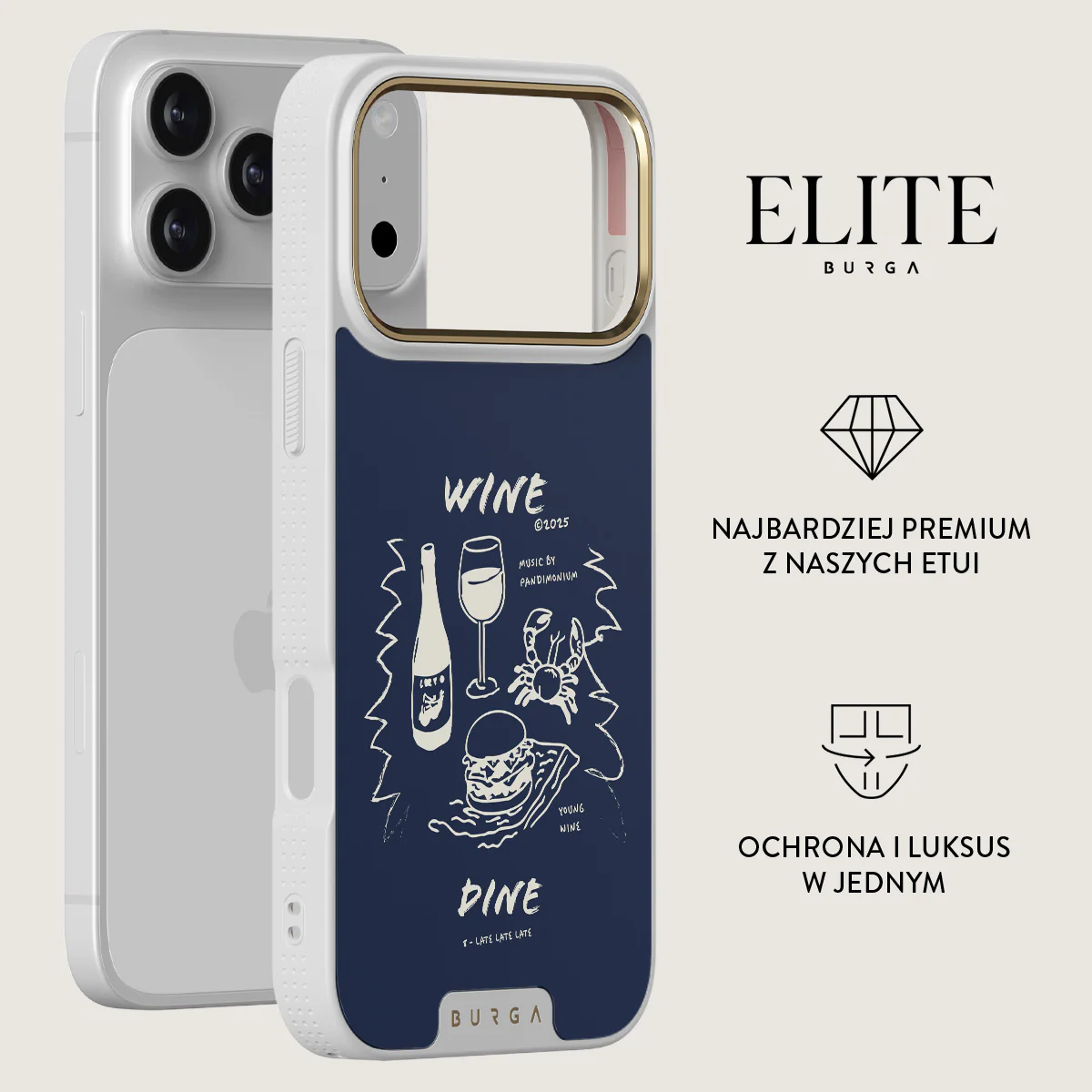 Wine & Dine - iPhone 17 Pro Max Etui - Image 20