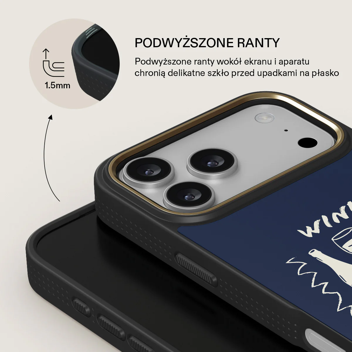 Wine & Dine - iPhone 17 Pro Max Etui - Image 8