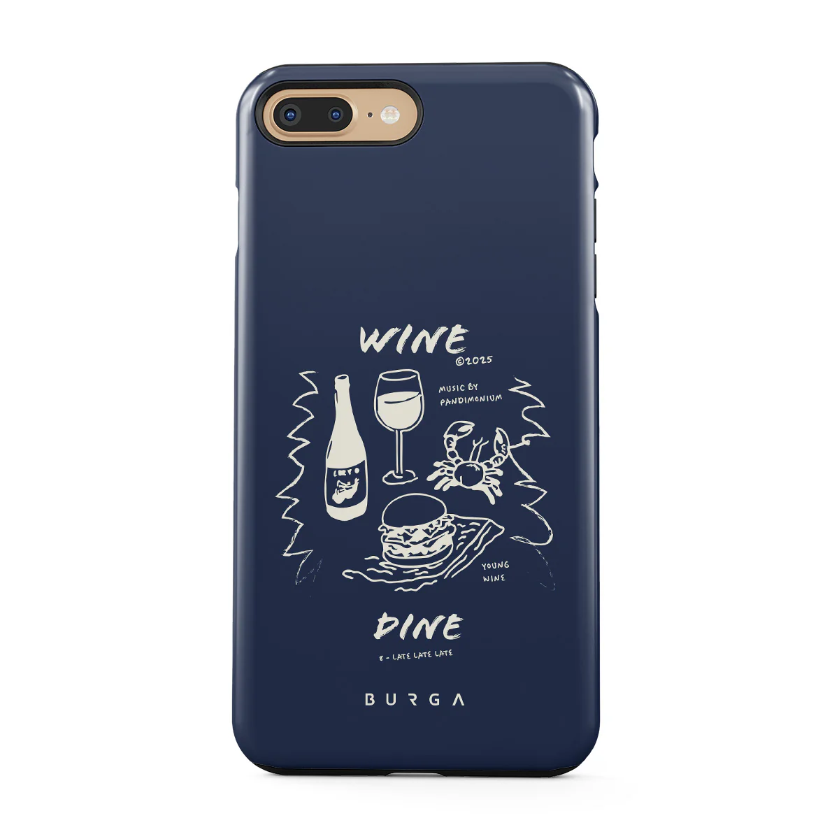Wine & Dine - iPhone 7 Plus / 8 Plus Etui - Image 5
