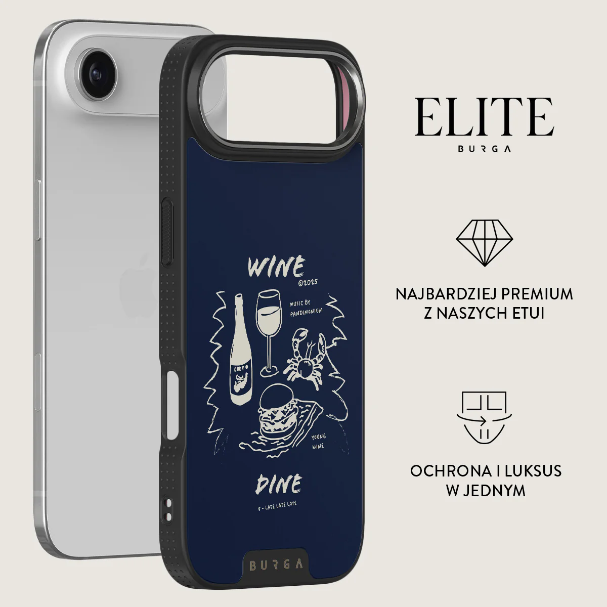 Wine & Dine - iPhone Air Etui - Image 13