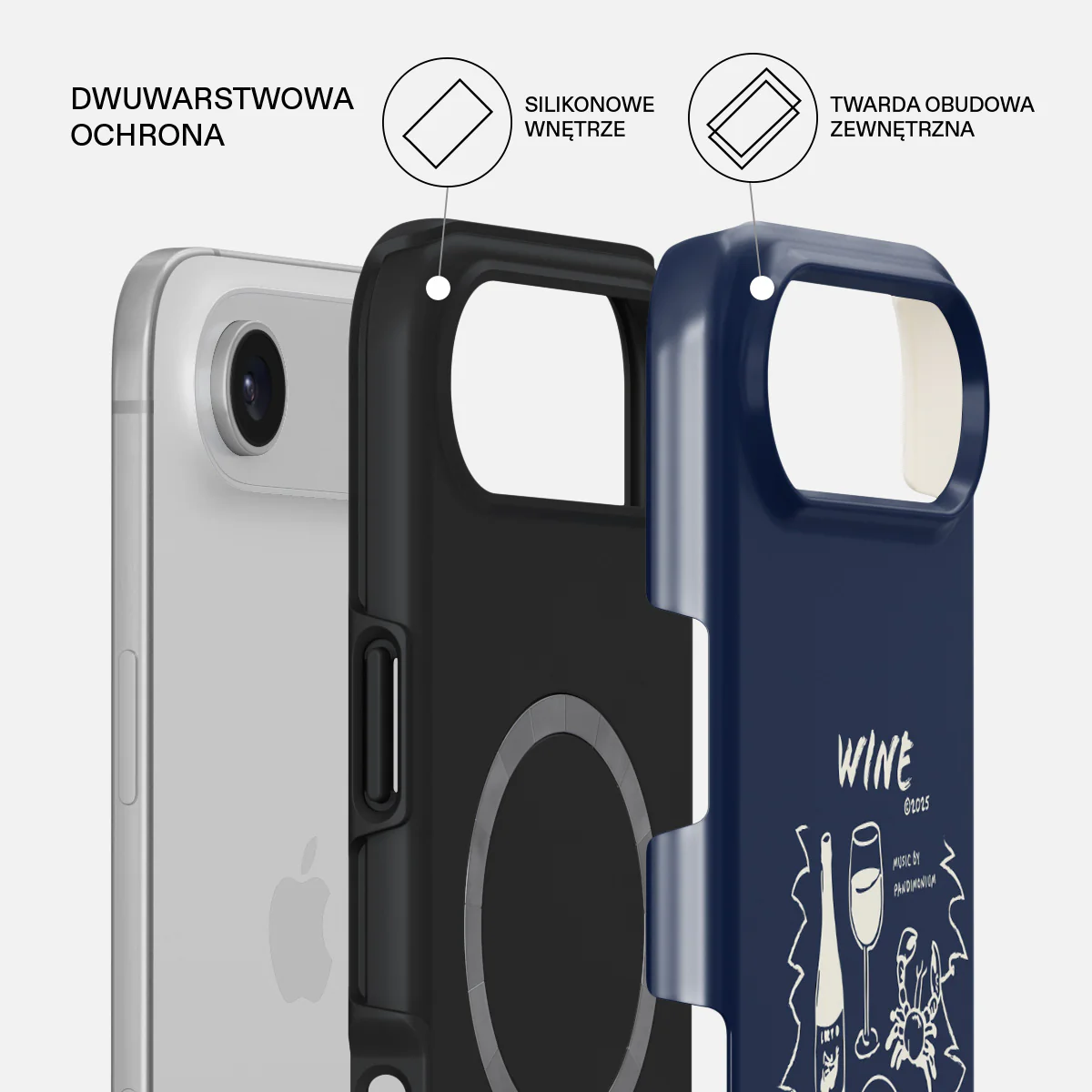 Wine & Dine - iPhone Air Etui - Image 2
