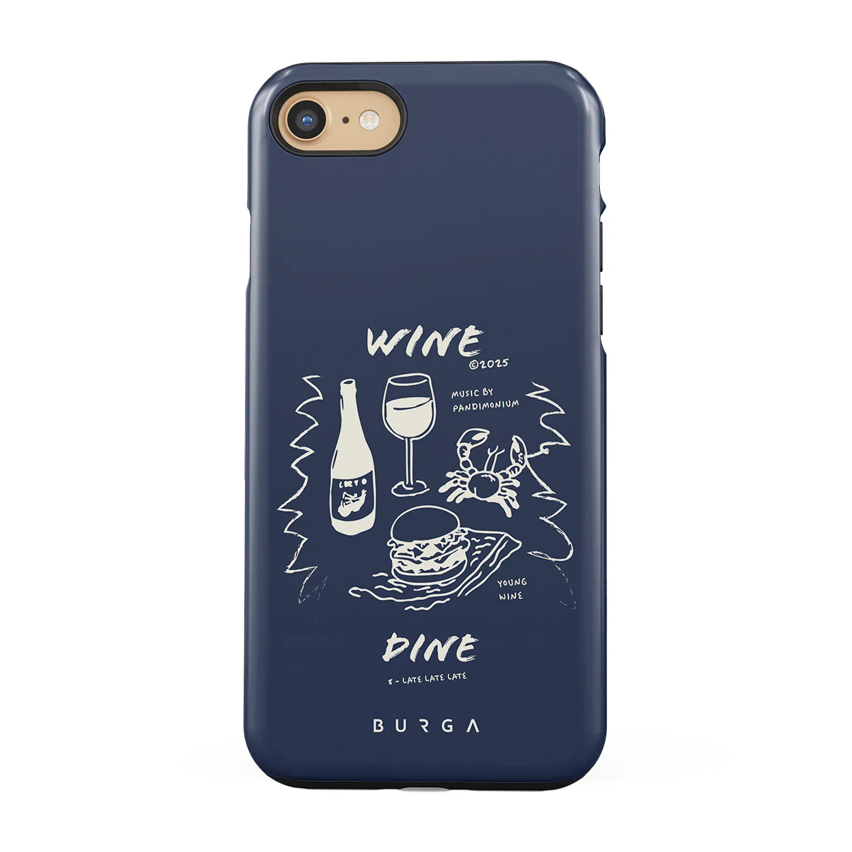 Wine & Dine - iPhone SE (2020) Etui - Image 5