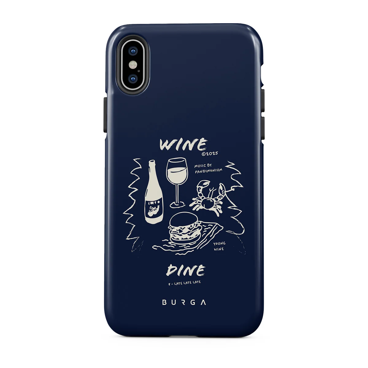 Wine & Dine - iPhone X / XS Etui - Image 5