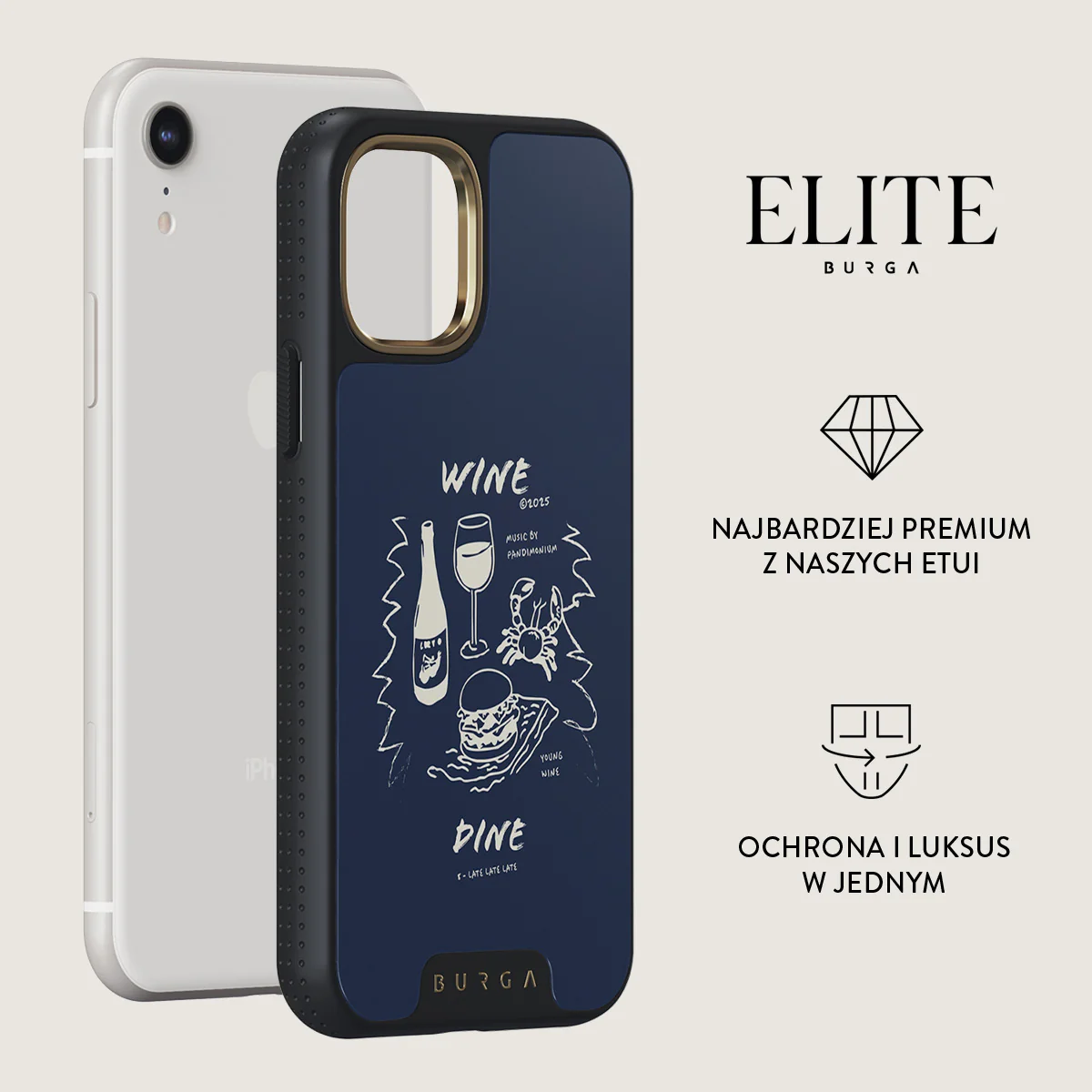 Wine & Dine - iPhone XR Etui - Image 10