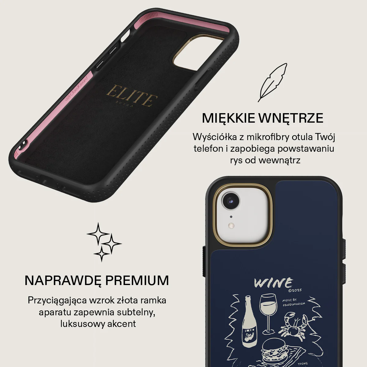 Wine & Dine - iPhone XR Etui - Image 14