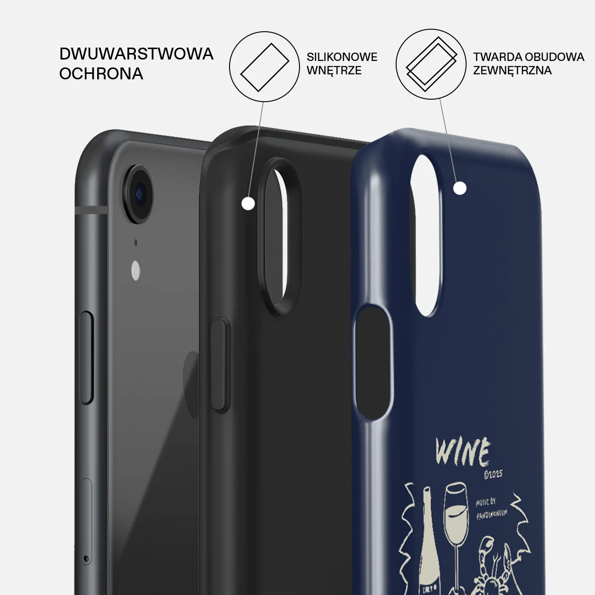 Wine & Dine - iPhone XR Etui - Image 6