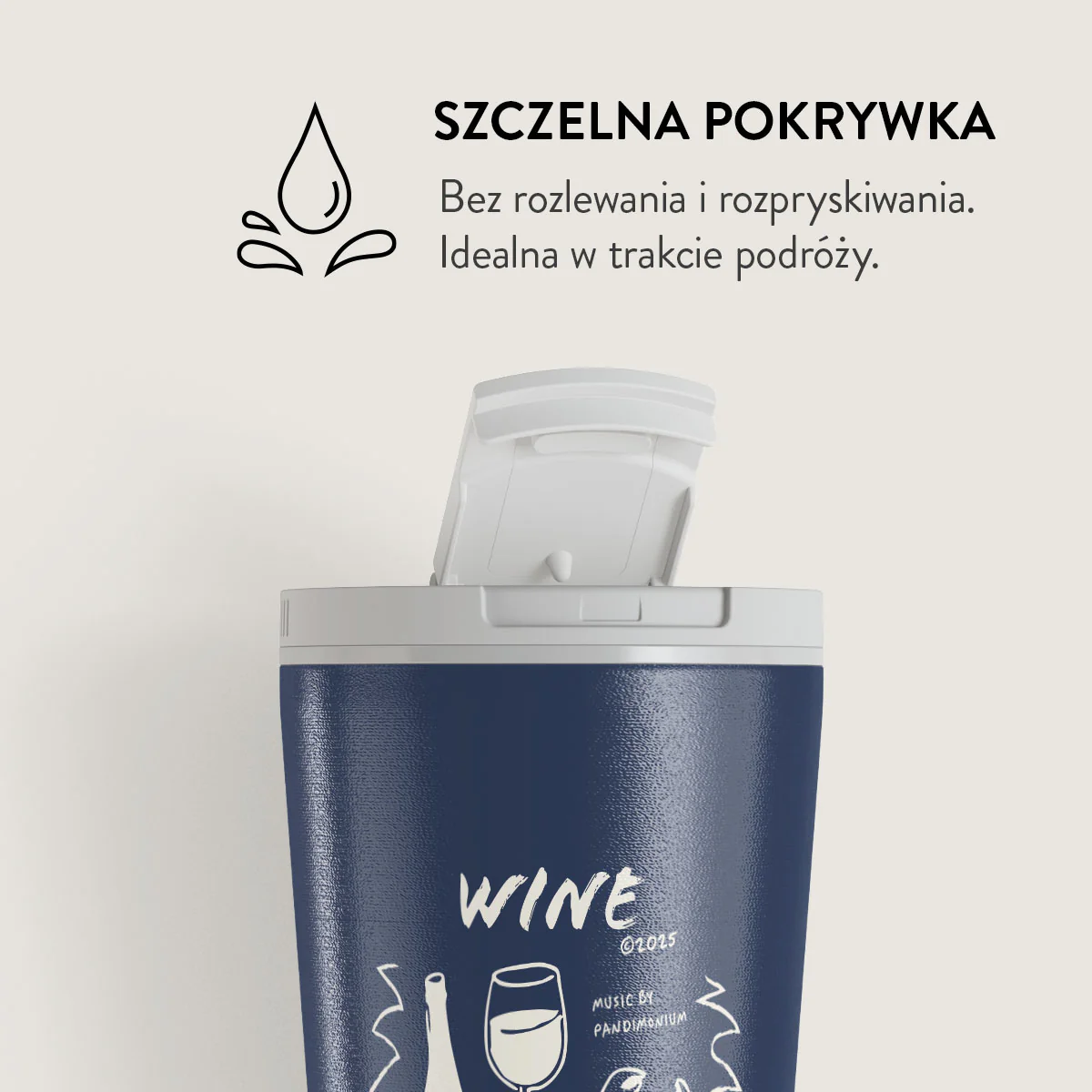 Wine & Dine - Kubek podróżny - Image 11