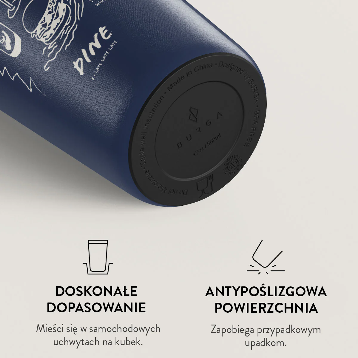 Wine & Dine - Kubek podróżny - Image 12