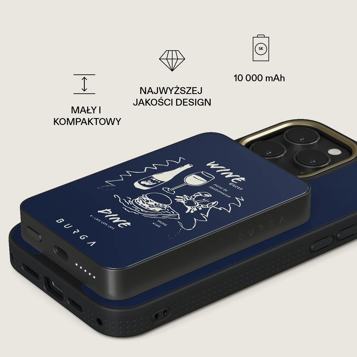 Wine & Dine - Magnetyczny power bank - Image 17