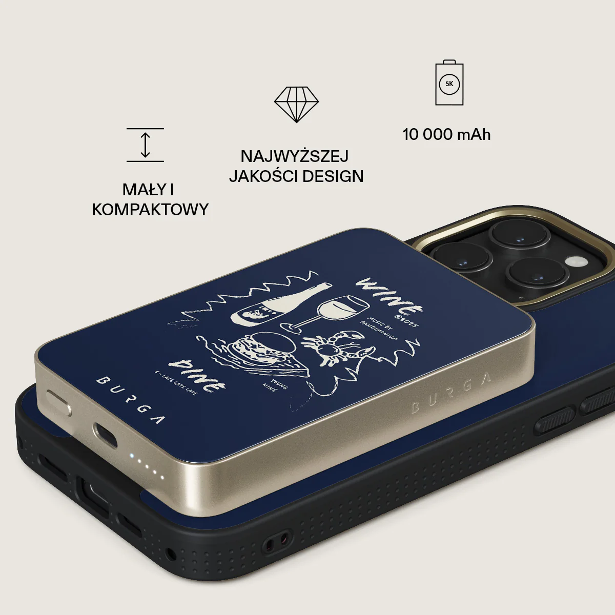 Wine & Dine - Magnetyczny power bank - Image 22