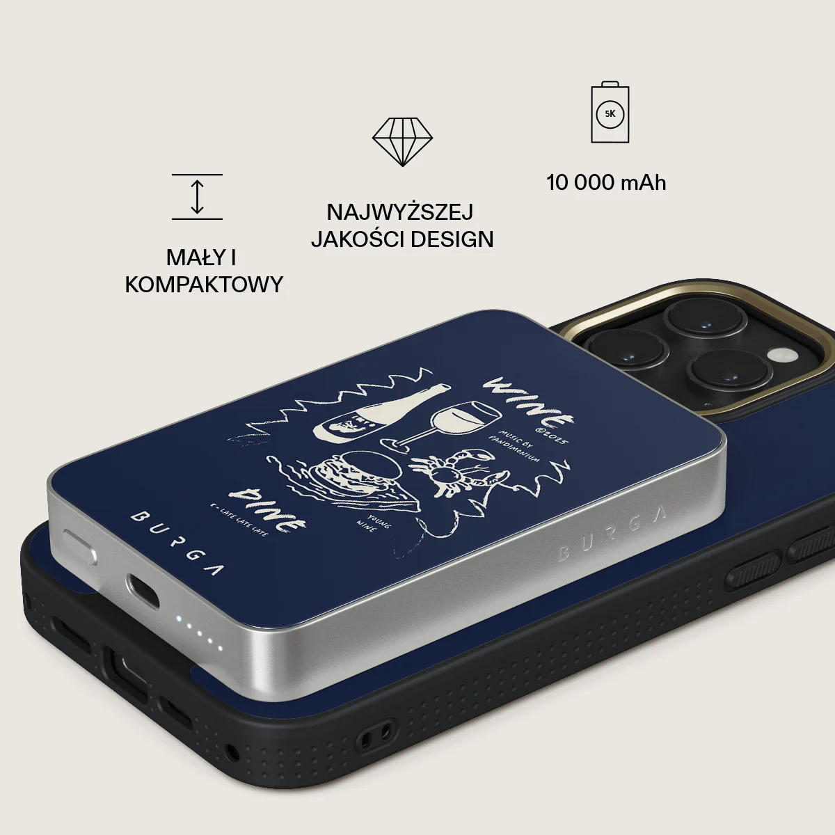 Wine & Dine - Magnetyczny power bank - Image 27