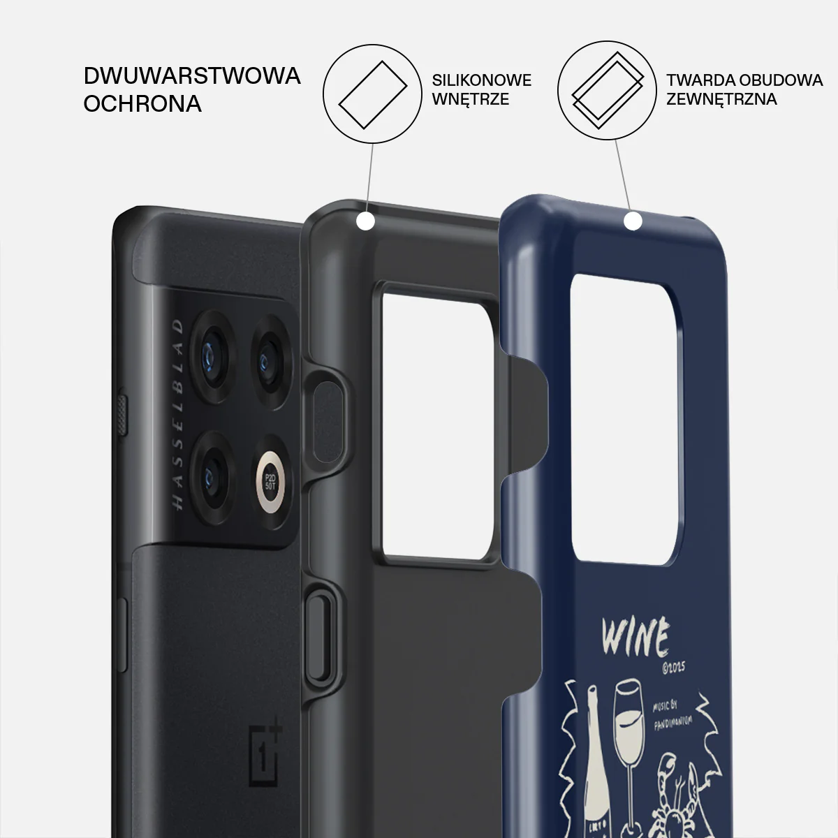 Wine & Dine - OnePlus 10 Pro 5G Etui - Image 2