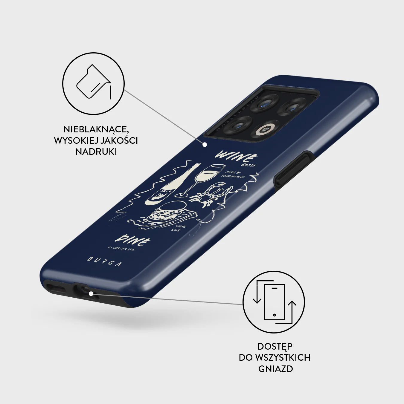 Wine & Dine - OnePlus 10 Pro 5G Etui - Image 3