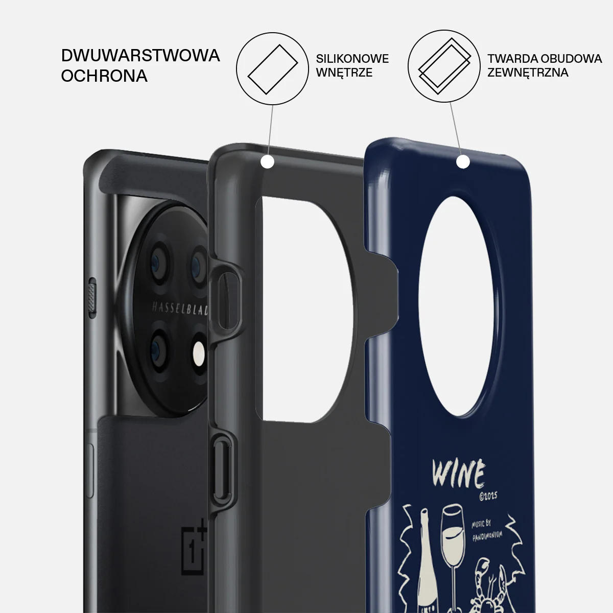 Wine & Dine - OnePlus 11 Etui - Image 2