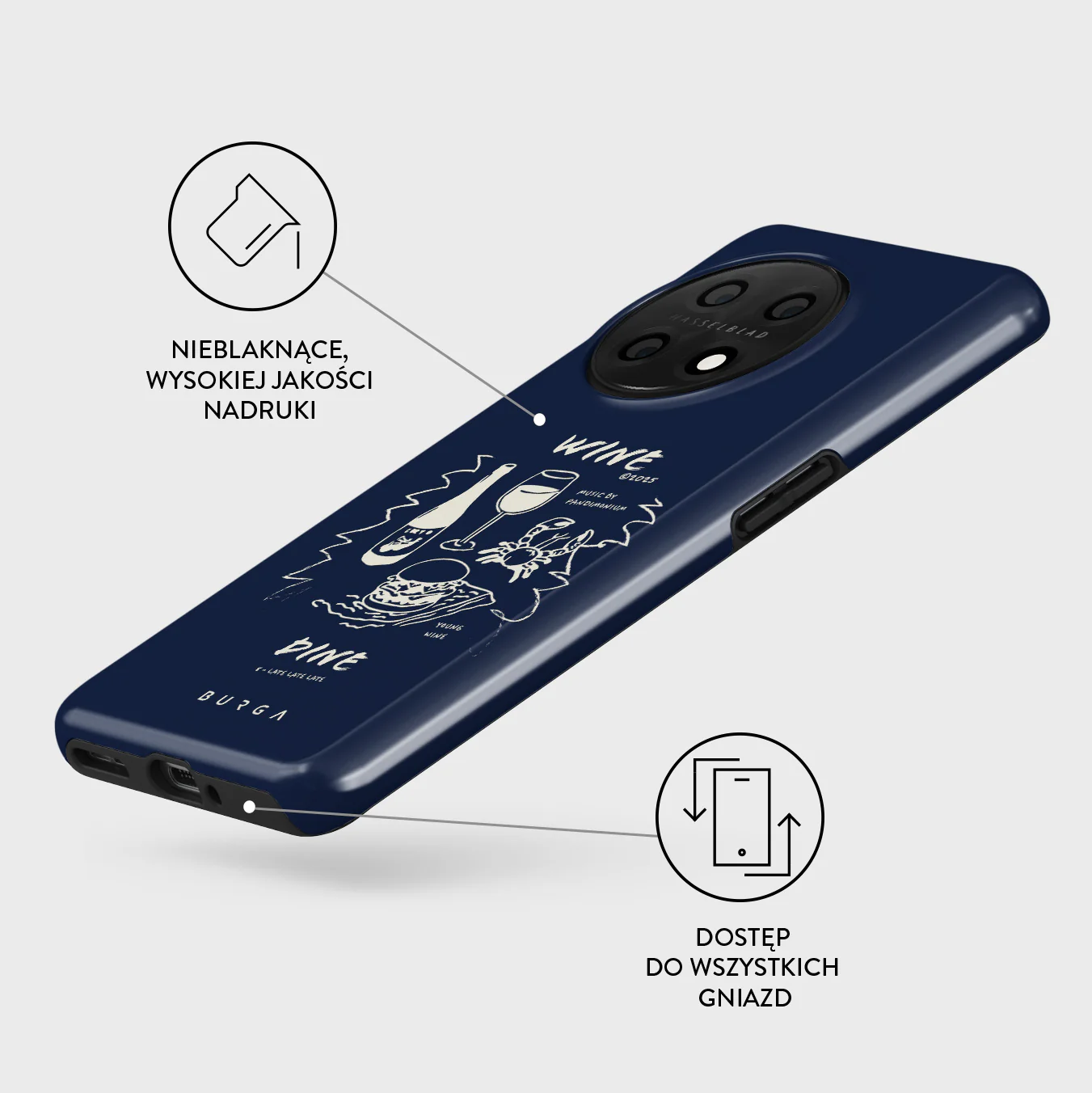 Wine & Dine - OnePlus 11 Etui - Image 3