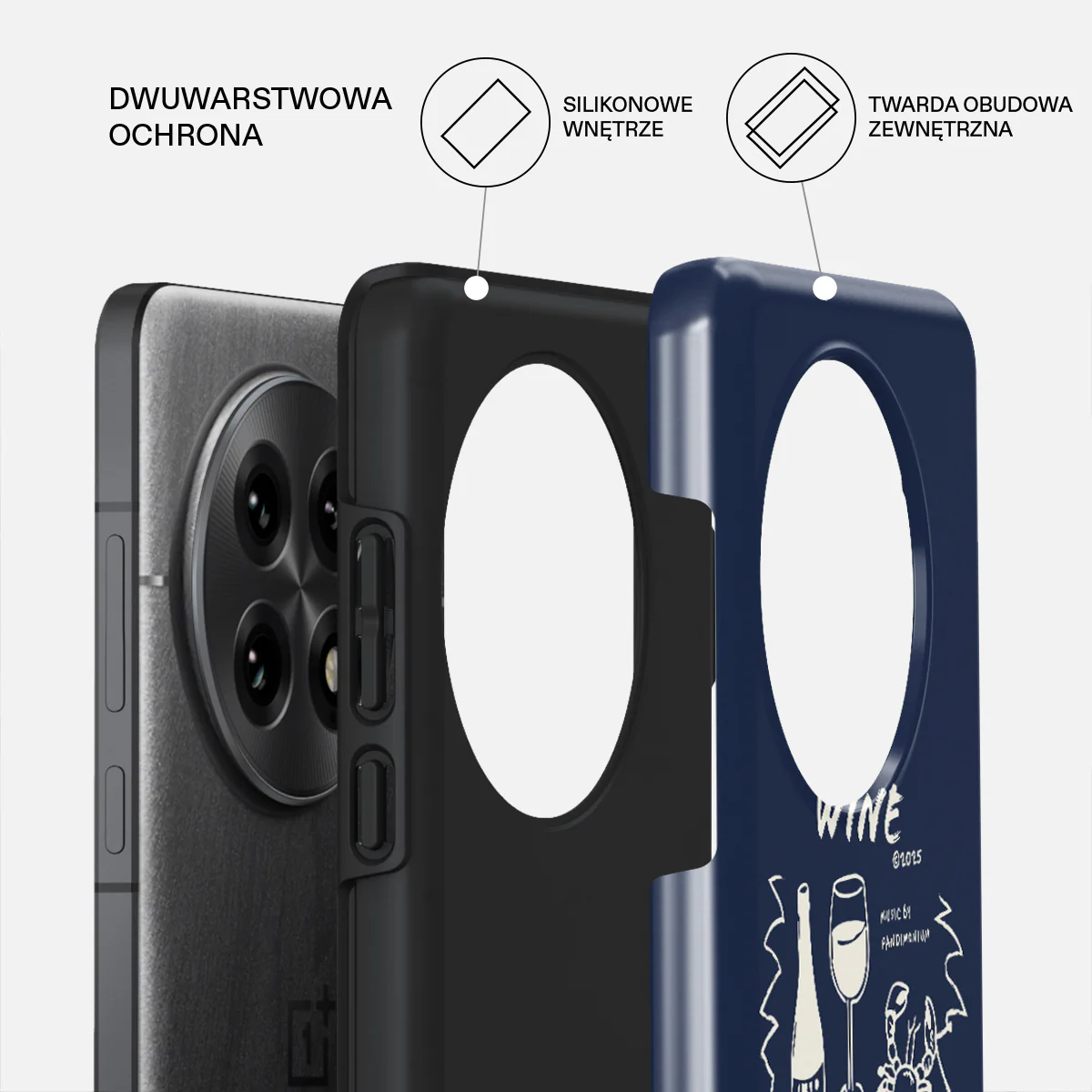 Wine & Dine - OnePlus 13 Etui - Image 2