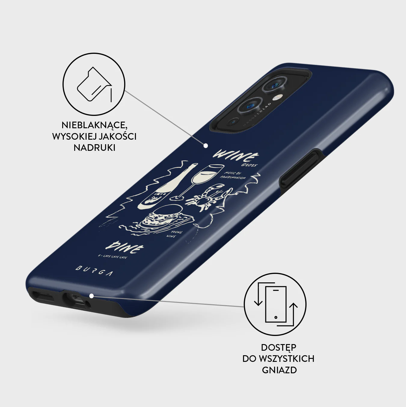 Wine & Dine - OnePlus 9 Etui - Image 3
