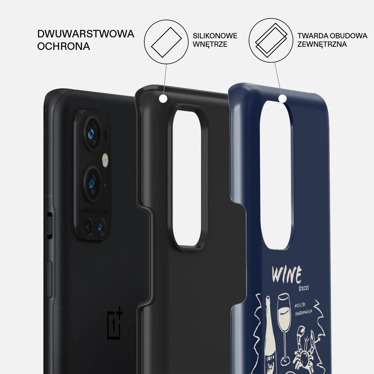 Wine & Dine - OnePlus 9 Pro Etui - Image 2