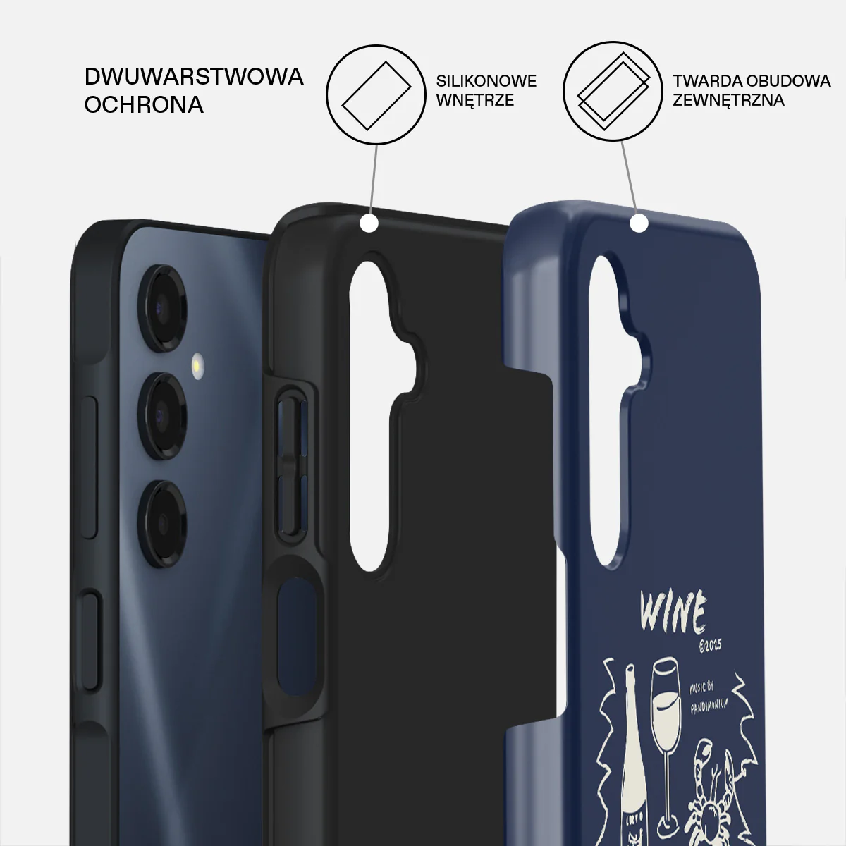 Wine & Dine - Samsung Galaxy A16 Etui - Image 2