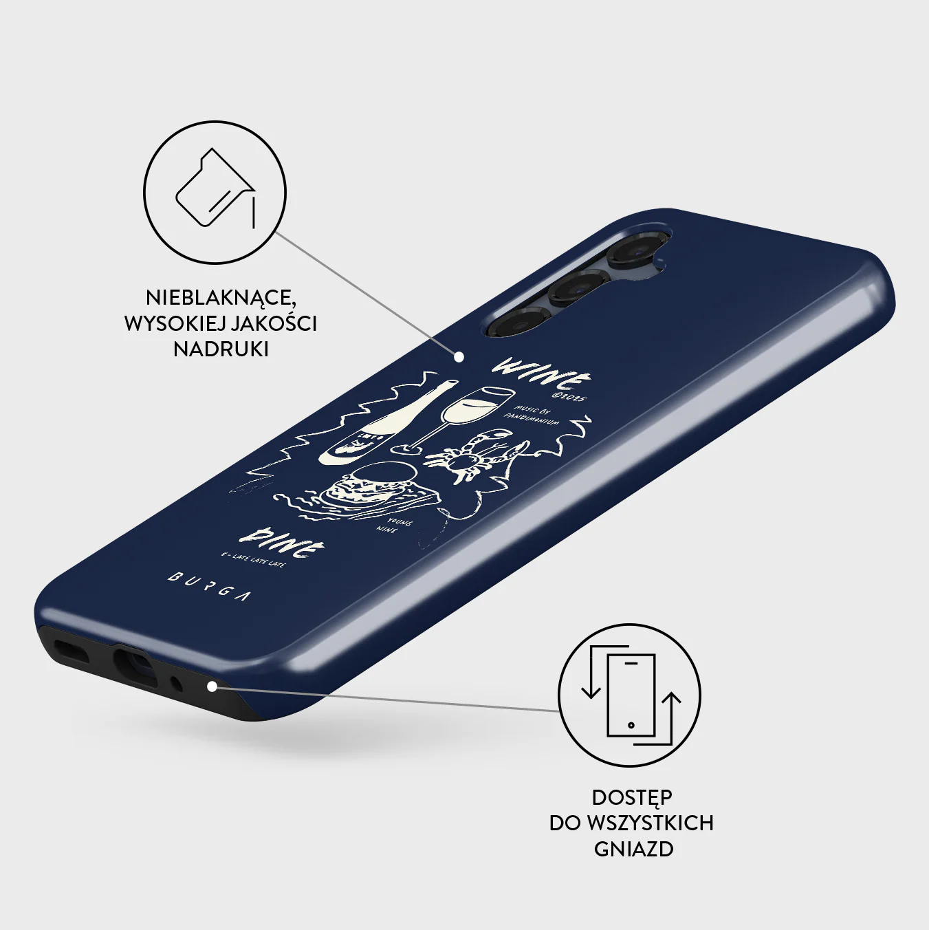 Wine & Dine - Samsung Galaxy A16 Etui - Image 3