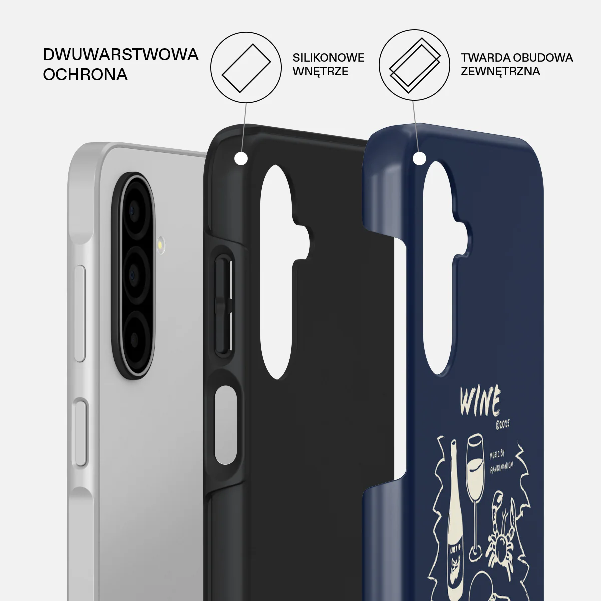 Wine & Dine - Samsung Galaxy A17 Etui - Image 2