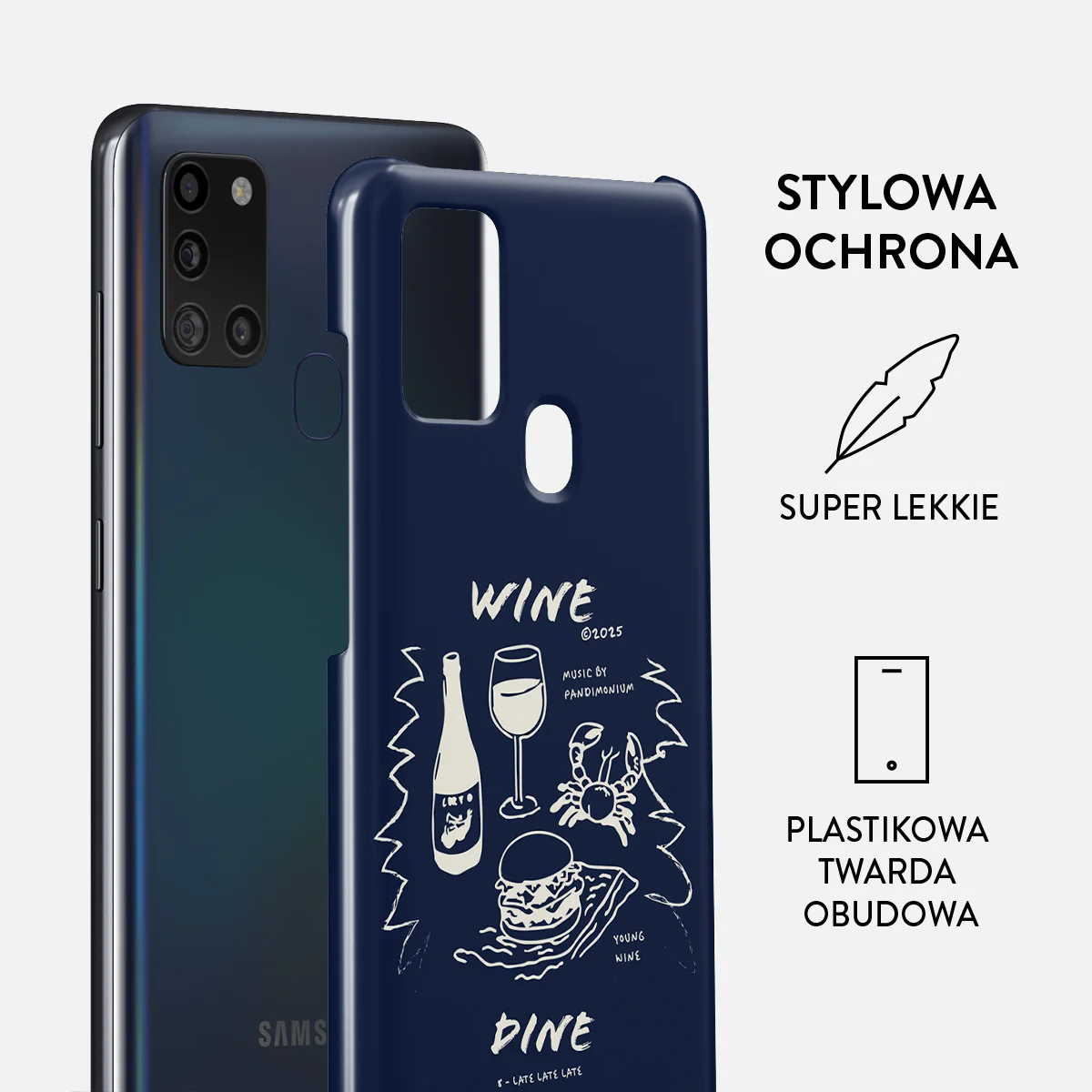 Wine & Dine - Samsung Galaxy A21s 4G Etui - Image 2