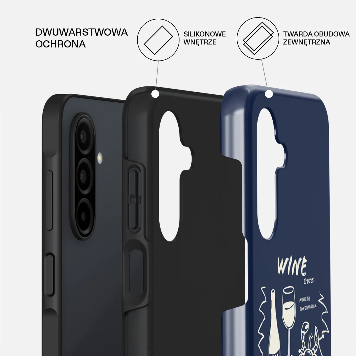 Wine & Dine - Samsung Galaxy A26 5G Etui - Image 2