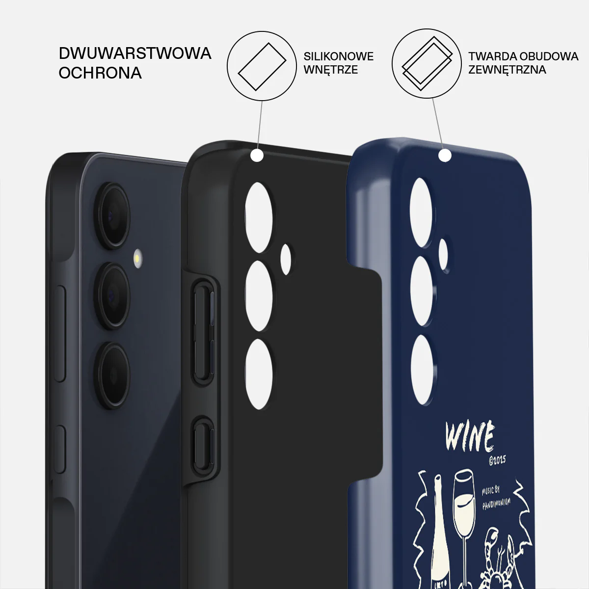 Wine & Dine - Samsung Galaxy A35 Etui - Image 2