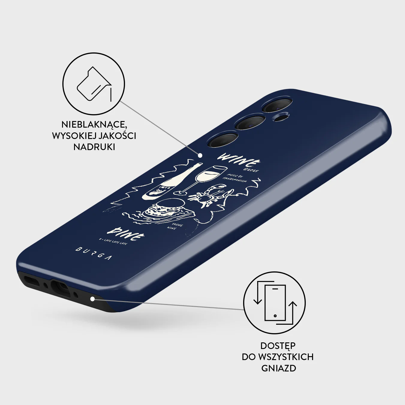 Wine & Dine - Samsung Galaxy A35 Etui - Image 3