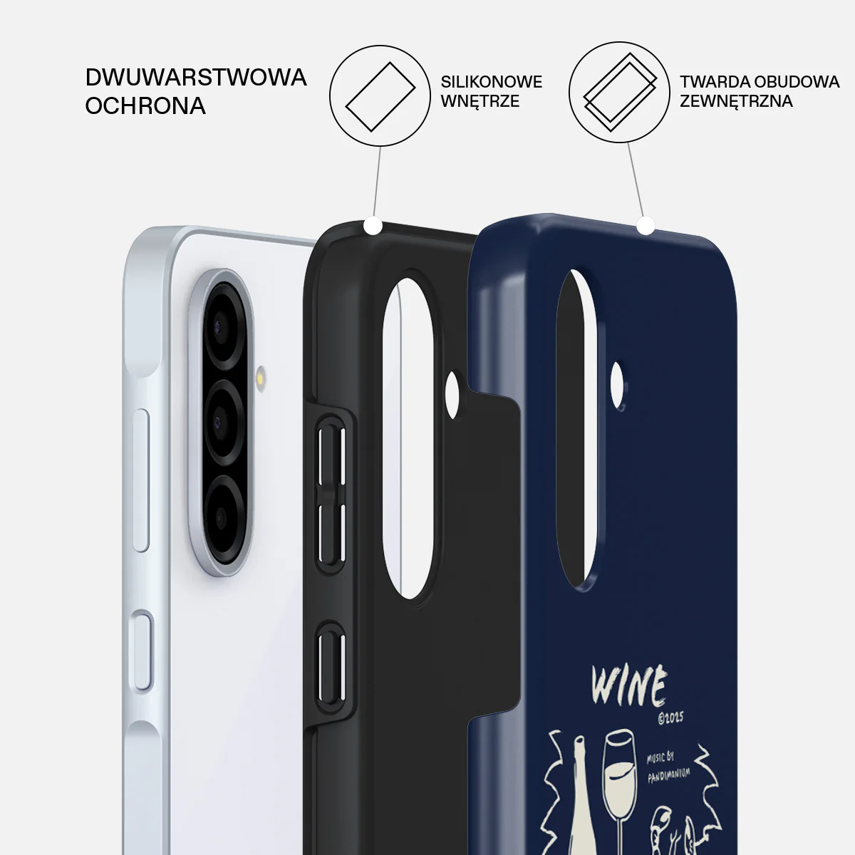 Wine & Dine - Samsung Galaxy A56 5G Etui - Image 2