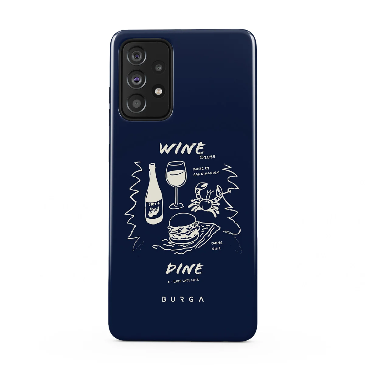 Wine & Dine - Samsung Galaxy A72 4G / 5G Etui - Image 5