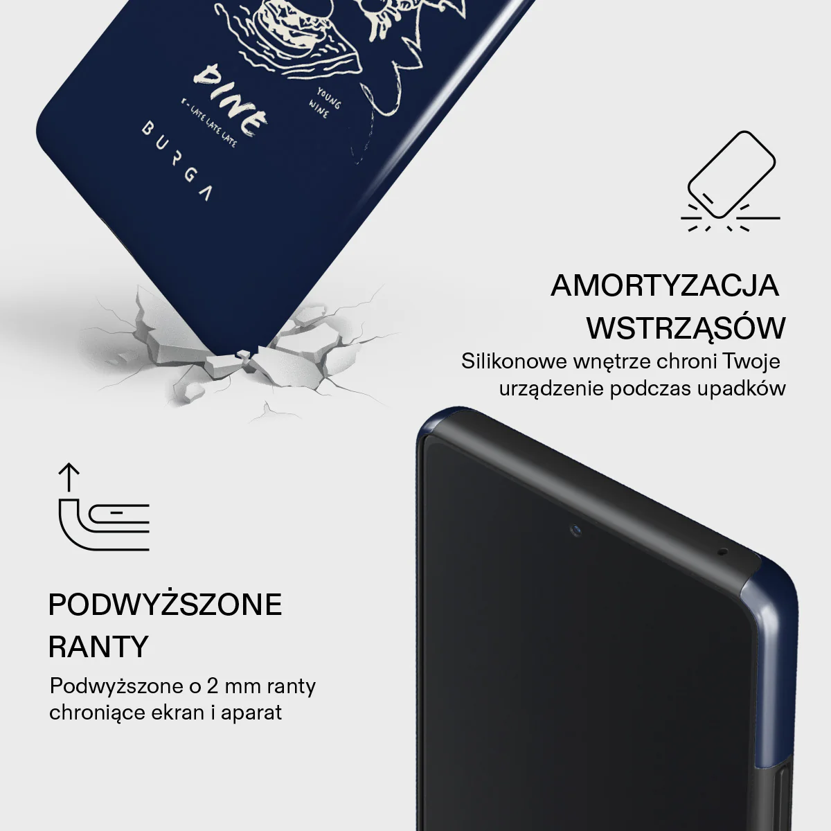 Wine & Dine - Samsung Galaxy A72 4G / 5G Etui - Image 8