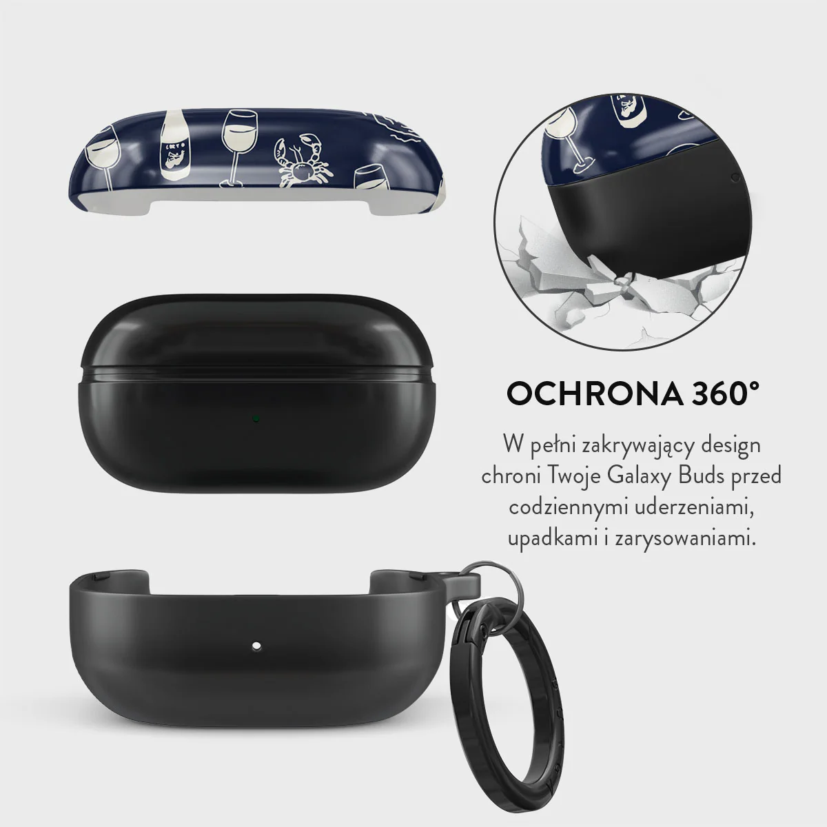 Wine & Dine - Etui na Samsung Galaxy Buds 2 - Image 2