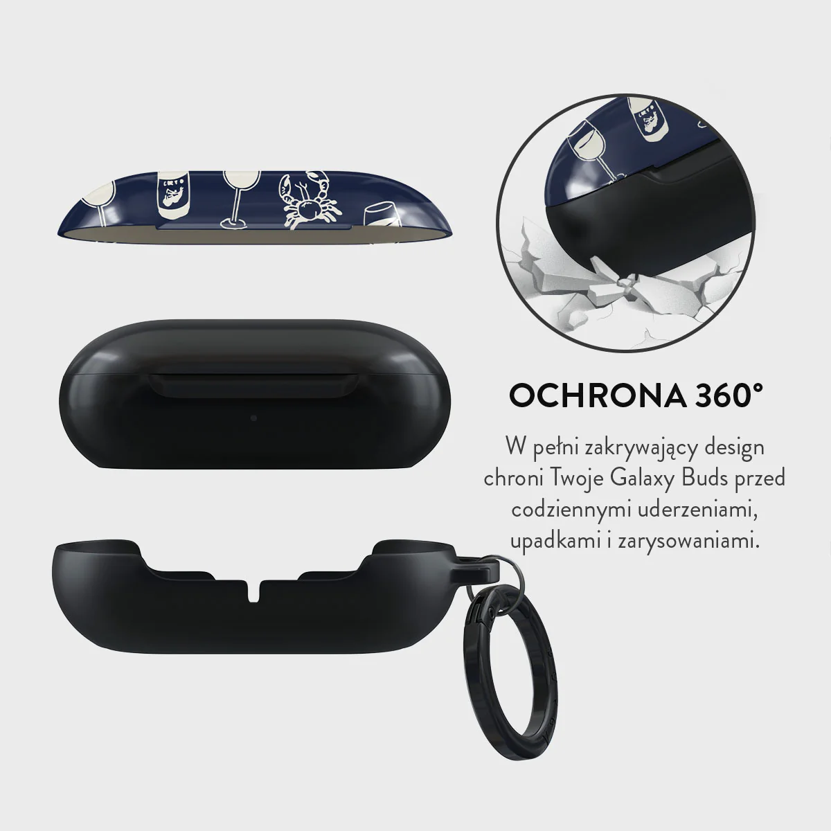 Wine & Dine - Etui na Samsung Galaxy Buds - Image 2