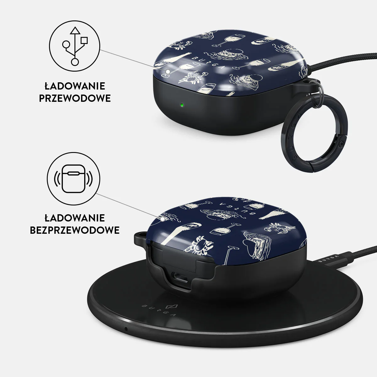 Wine & Dine - Etui na Samsung Galaxy Buds FE - Image 3