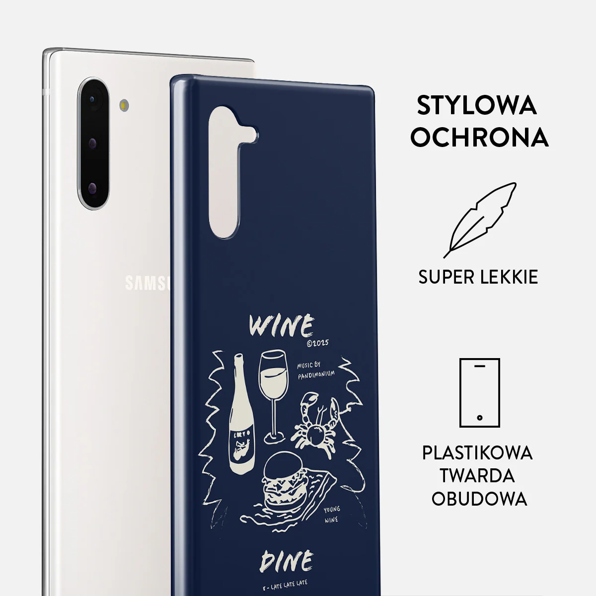 Wine & Dine - Samsung Galaxy Note 10 Etui - Image 2